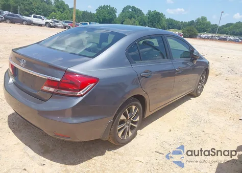 2013 Honda Civic Ex из США, поврежденный, VIN 19XFB2F82DE079441